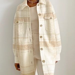 Aritzia Ganna Shirt Jacket XXS